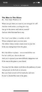 Read more about the article 04/12/2021 - the-forge - The Man in the Glass